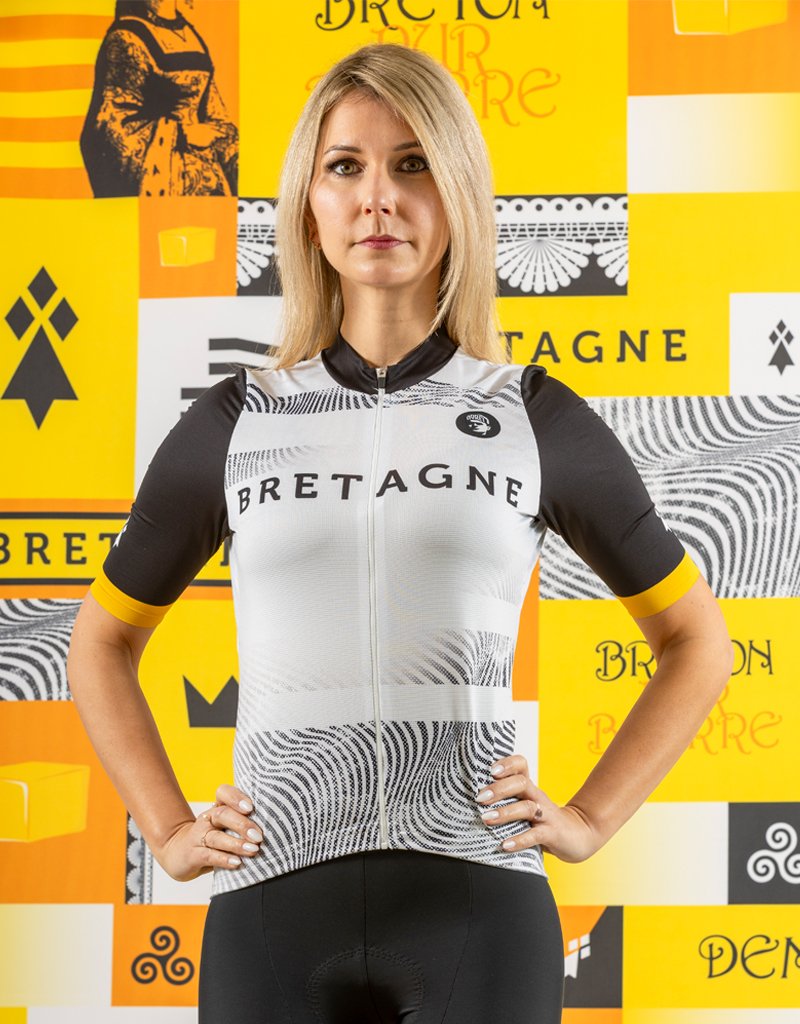 Maillot Bretagne Manches Courtes Femme