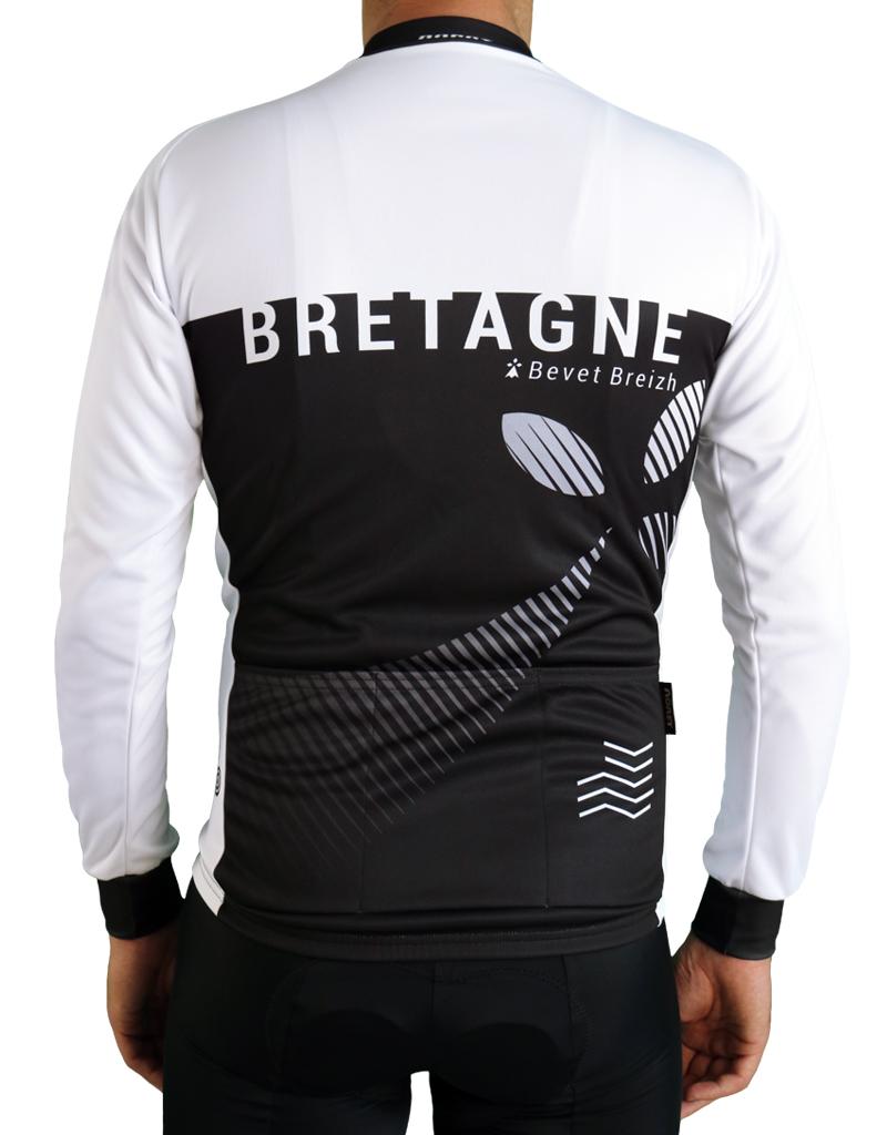 Maillot Cycliste A Manches Longues Bretagne Noret