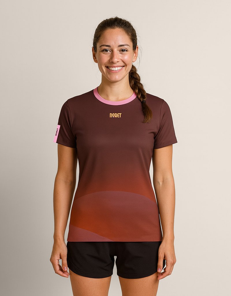 Maillot Running Manches courtes Femme