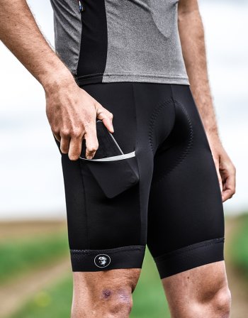 Cuissard court cycliste gravel à bretelles Unisexe