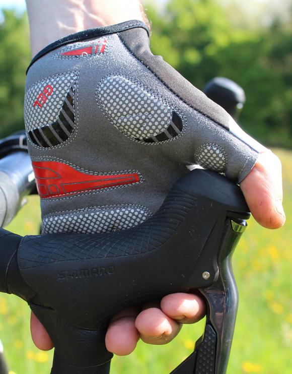 Gants cycliste été noir blanc 