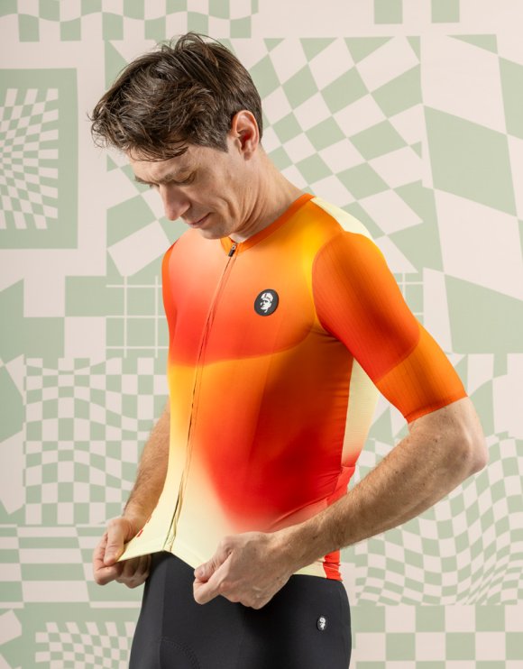Maillot AERO Manches Courtes Homme - Ardent