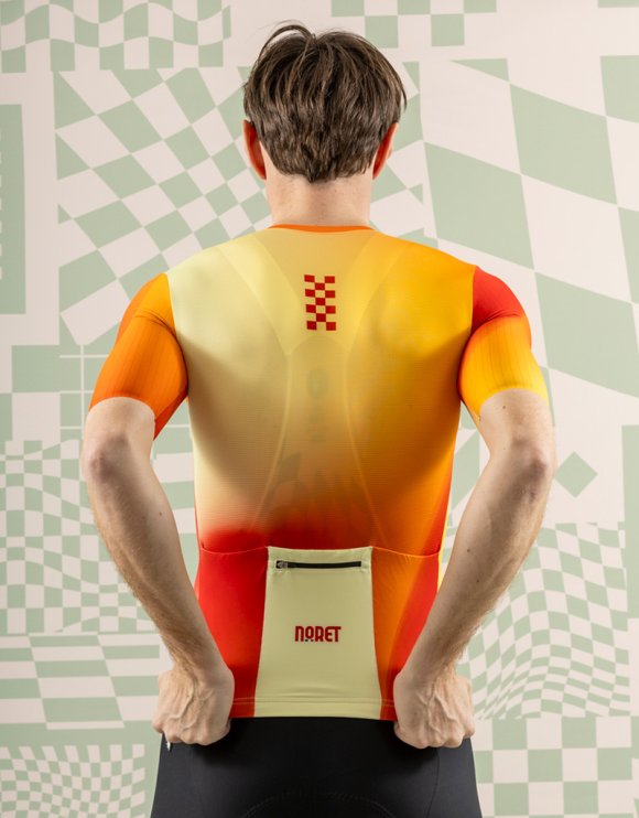 Maillot AERO Manches Courtes Homme - Ardent