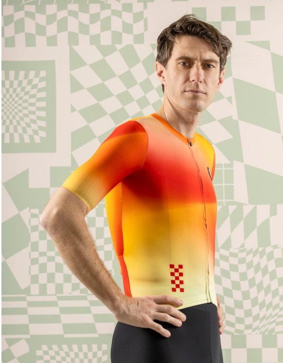 Maillot AERO Manches Courtes Homme - Ardent