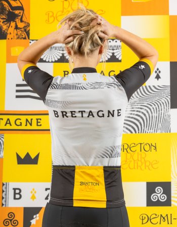 Maillot Bretagne Manches Courtes Femme
