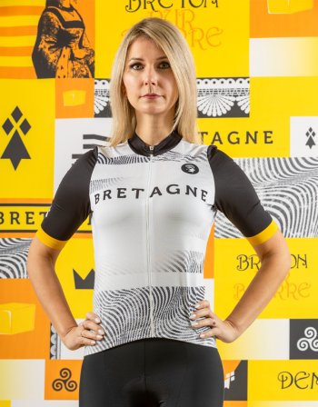 Maillot Bretagne Manches Courtes Femme