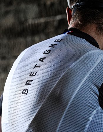 Maillot été cycliste manches courtes unisexe - Bretagne