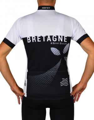 Maillot cycliste manches courtes Bretagne