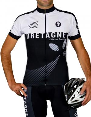 Maillot cycliste manches courtes Bretagne