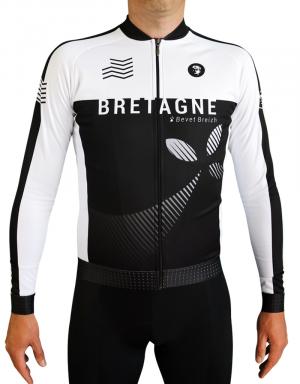 Maillot cycliste manches longues-Pro+ Bretagne