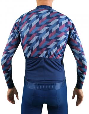 Maillot cycliste manches longues-Pro+ Ribin