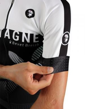 Maillot cycliste Pro+ manches courtes Bretagne