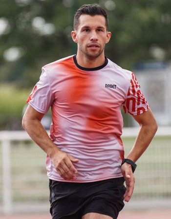Maillot Running Manches Courtes Homme
