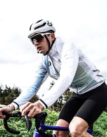 Veste cycliste imperméable manches longues unisexe - Découverte