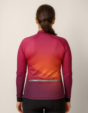 Veste vélo mi-saison manches longues Mixte