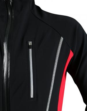 Veste thermique cycliste Rouge