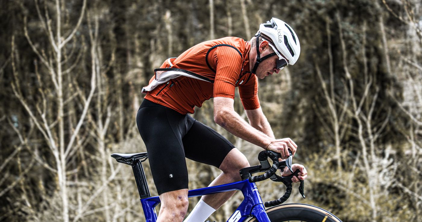 Cuissard court cycliste été à bretelles - Aquila